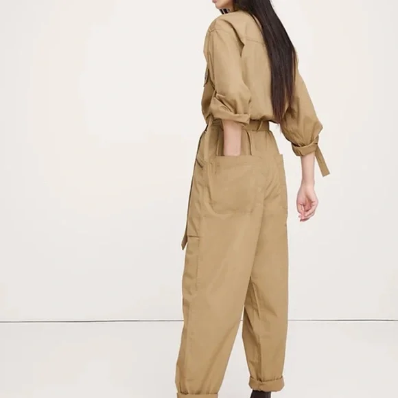 Banana Republic Beige Jumpsuit - Picture 3 of 14